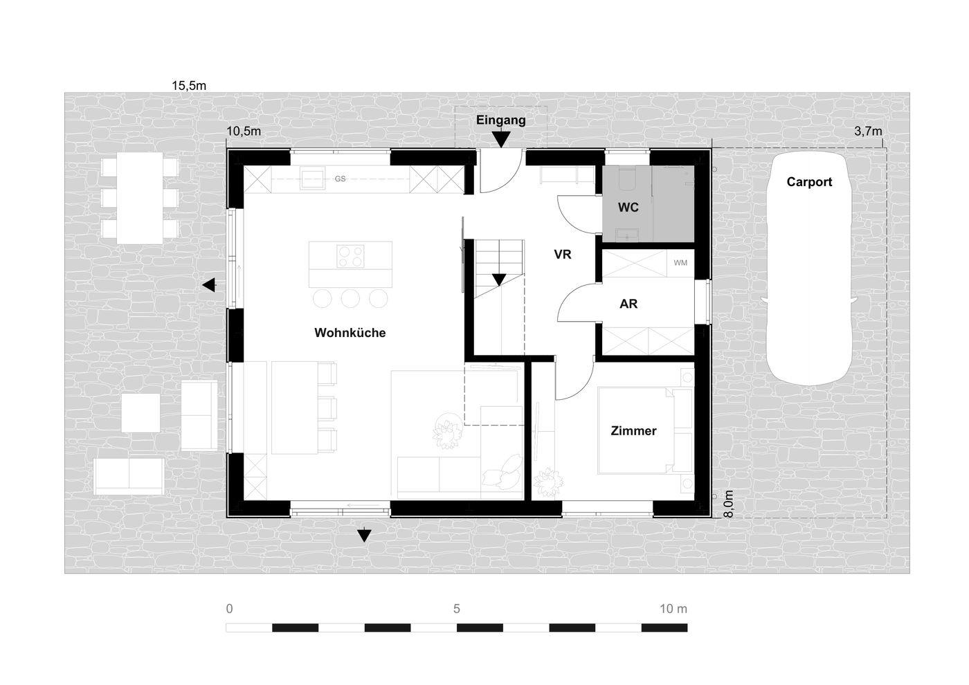 Haus Modell Family Grundriss Erdgeschoss