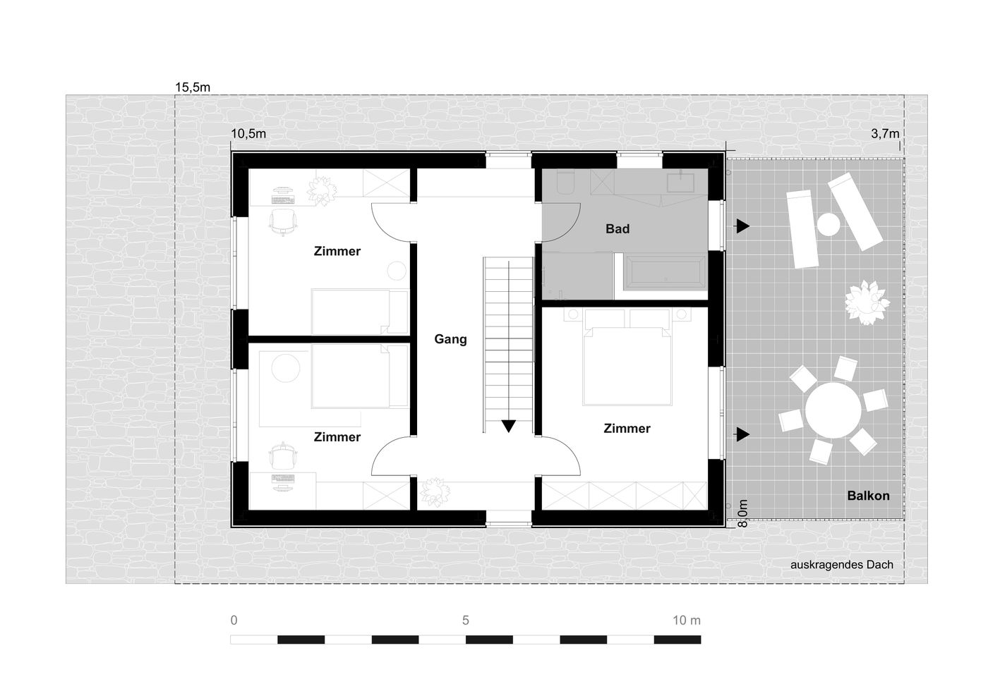 Haus Modell Family Grundriss Obergeschoss