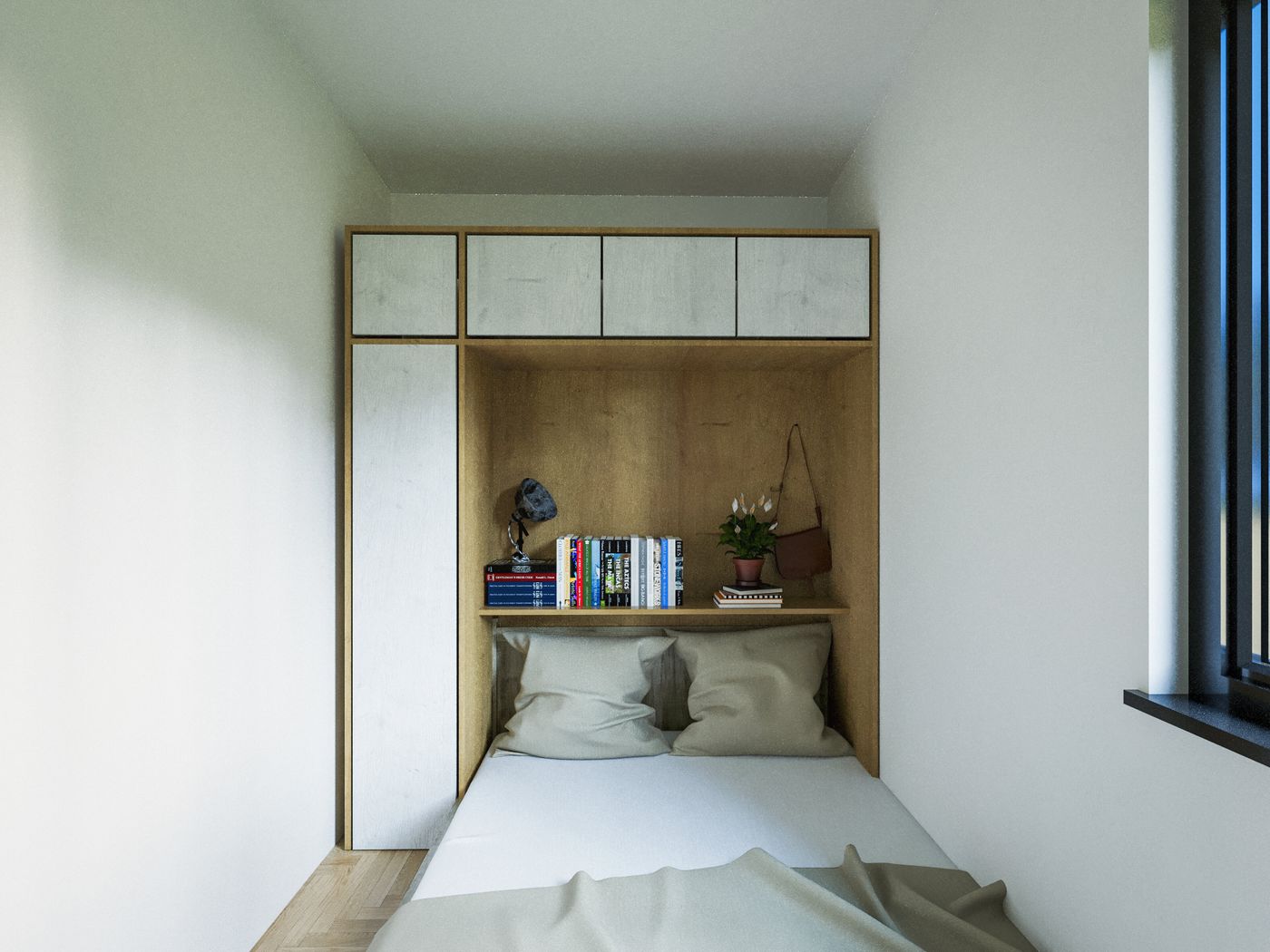 Haus Modell Tiny Innenansicht Küche